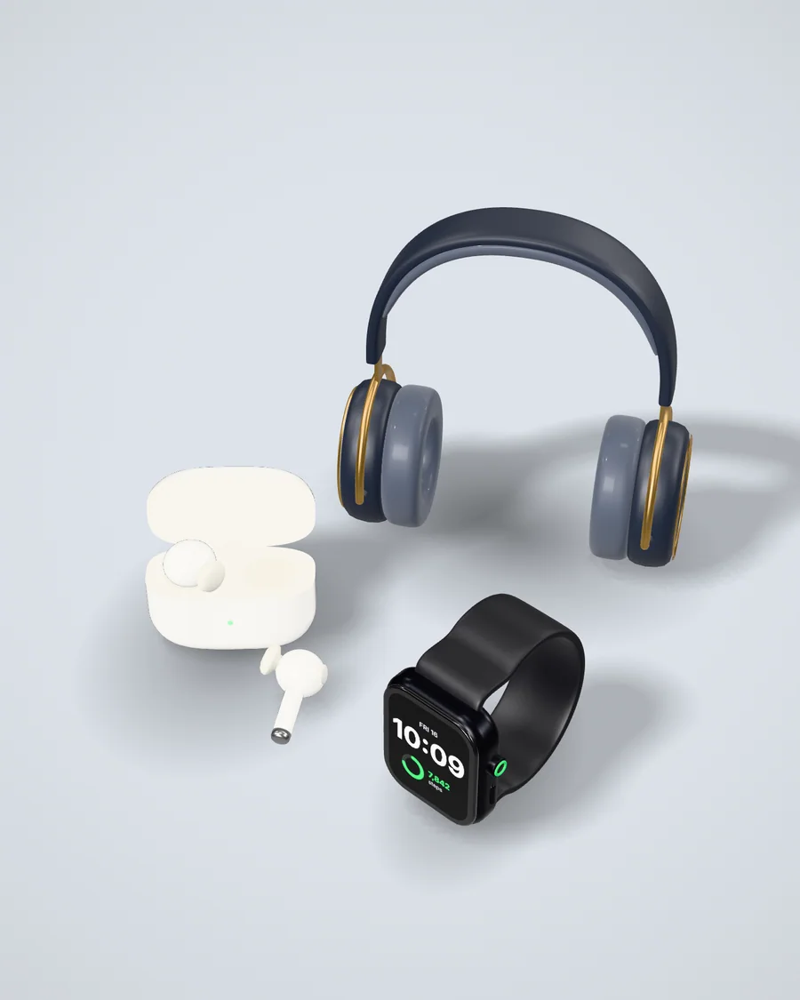 A selection of electronics
